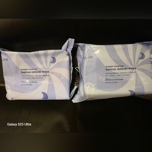 SpAlife SpaLife Makeup Remover Wipes - 2 Packs 60 Wipes  Retinol & Ceramides